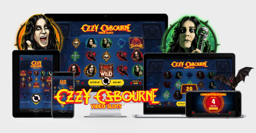 Ozzy Osbourne Returns To Slots In A New NetEnt Game - US Gambling Sites