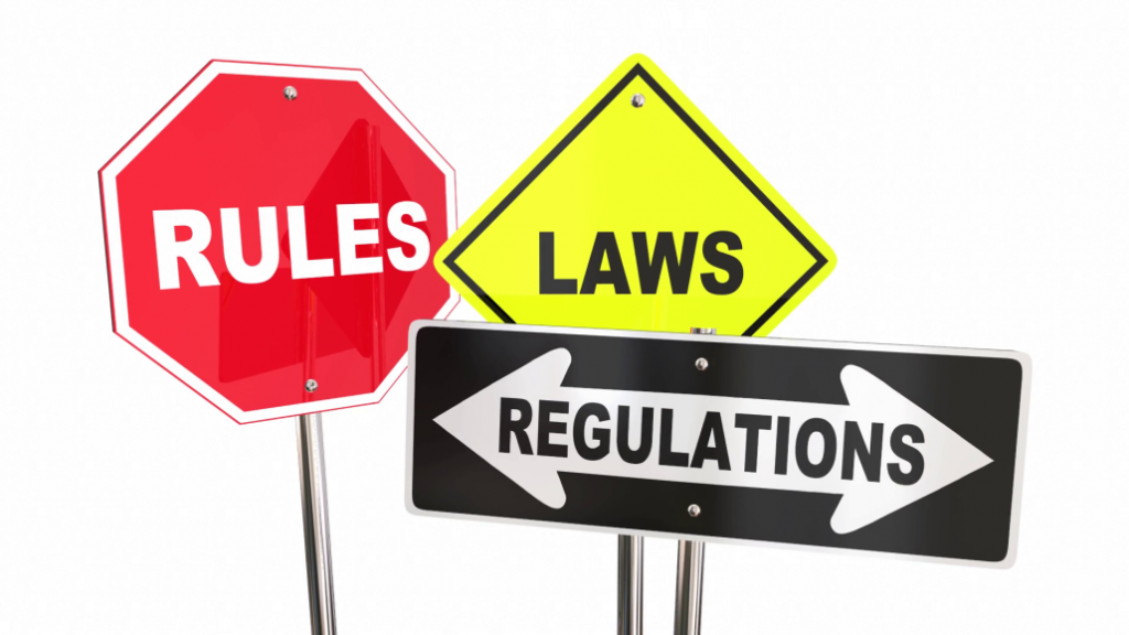 videoblocks-rules-laws-regulations-stop-yield-road-signs-3-d-animation