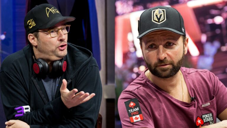 Daniel Negreanu and Phil Hellmuth Face-Off in High Stakes Duel