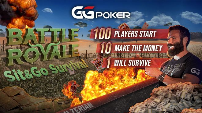 GGPoker Launches New Battle Royale SNG Survival Variant