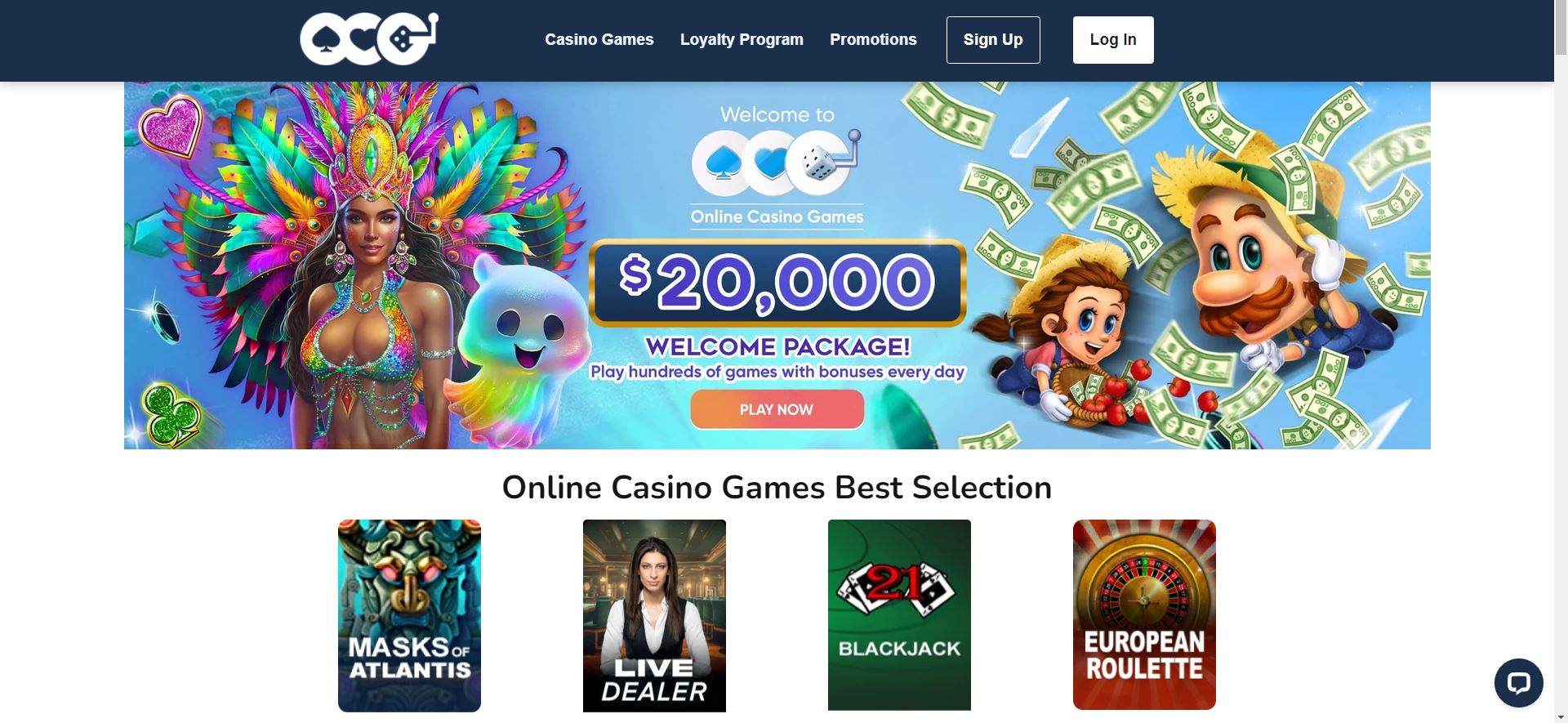 OCG homepage