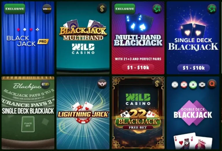 Wild Casino Blackjack